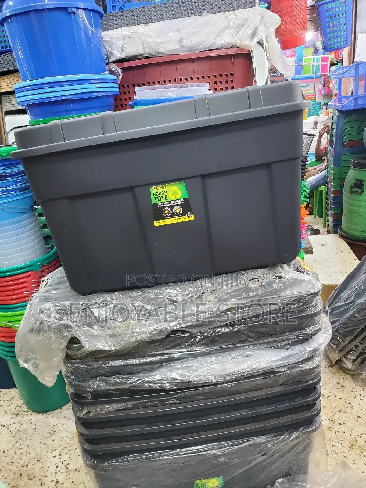 Unbreakable Storage Boxes/Black Storage Boxes