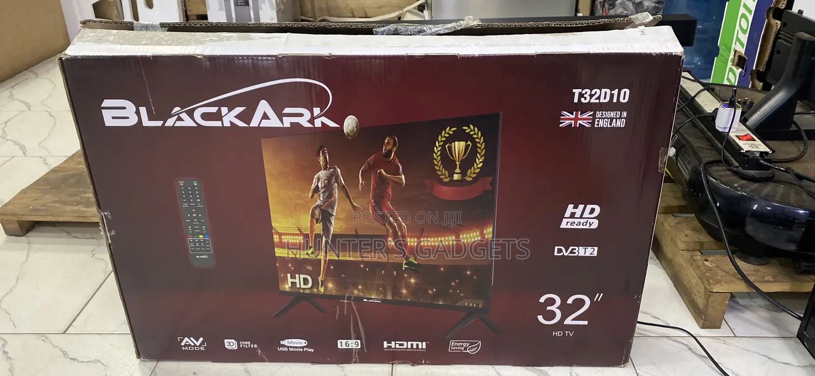 32 Inch Black Ark Led Full Hd Digital Frameless Tv