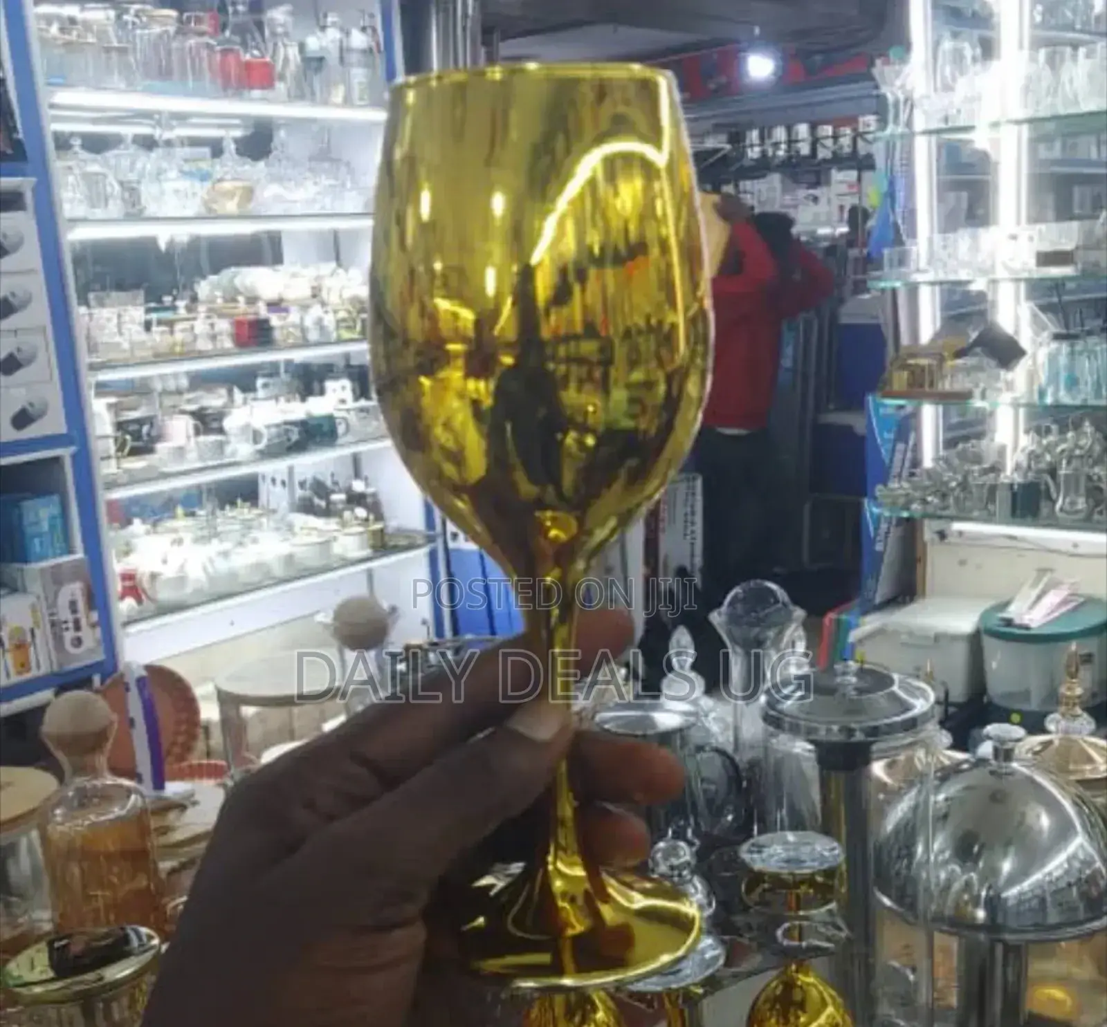 Brand Wine Gold Glass