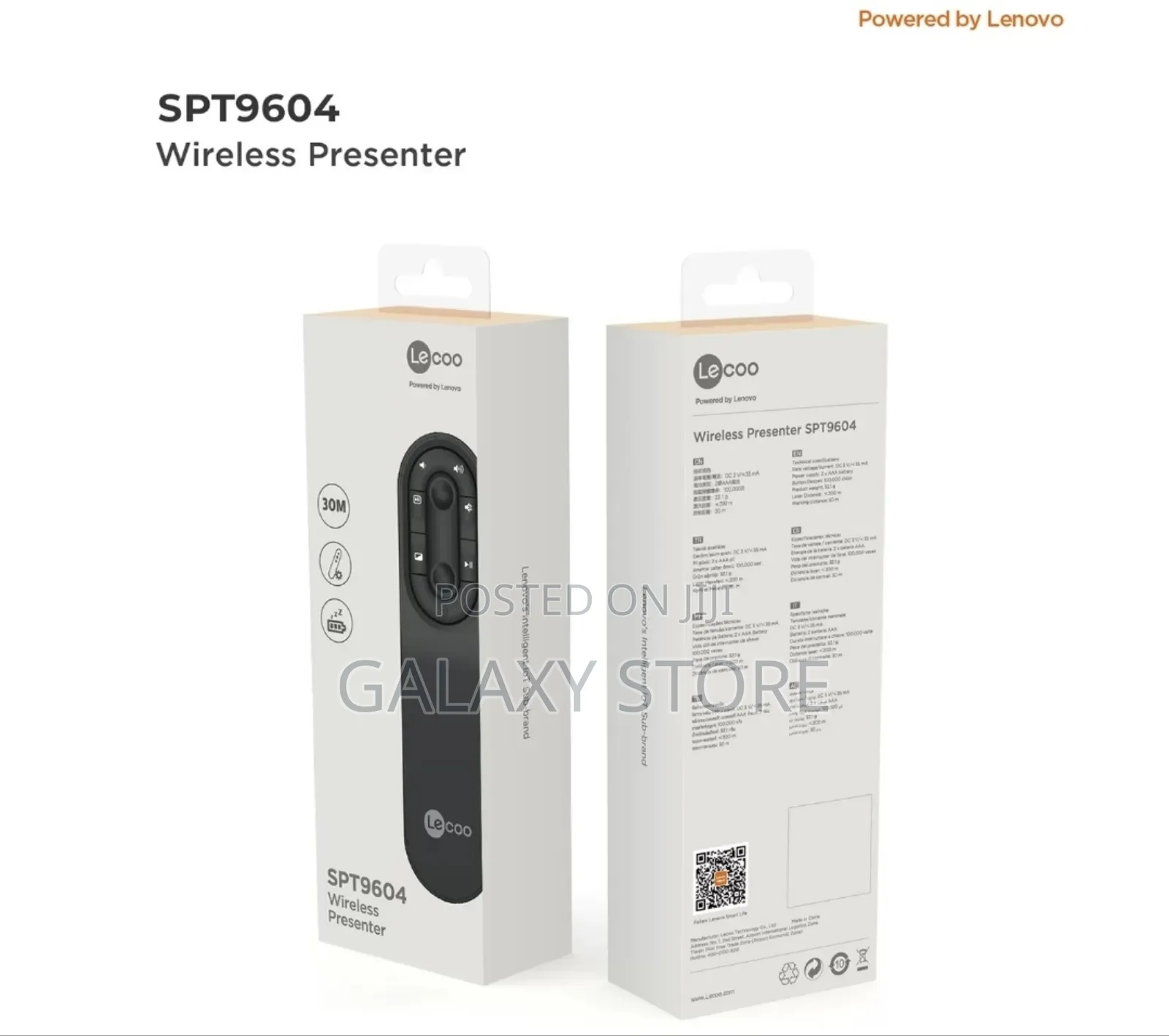 Lenovo Laser Presenter Wireless Presentation Remote