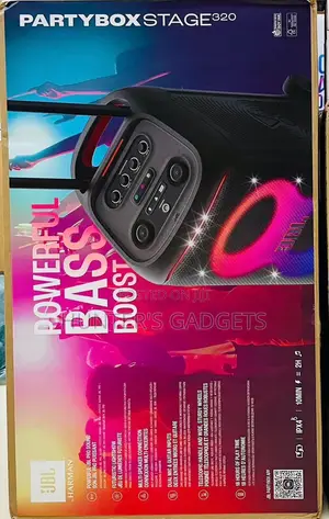 JBL Party Box Stage 320 New Latest Bluetooth Rechargeable