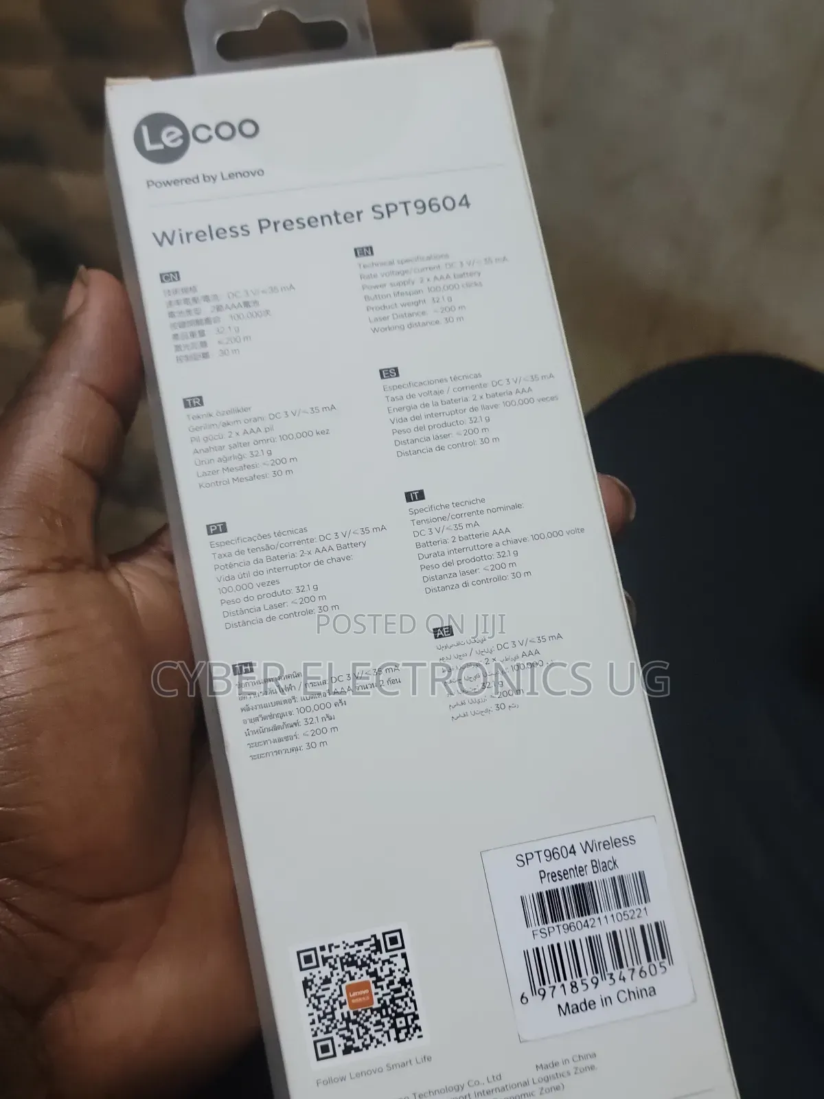 Lenovo Laser Presenter Wireless Presentation Remote