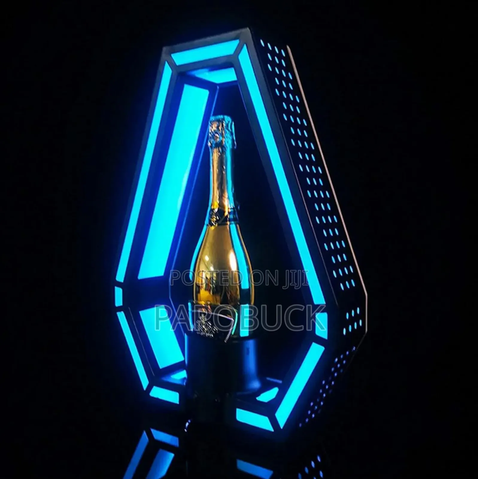 7-Color Ace of Spades Champagne Bottle Presenter