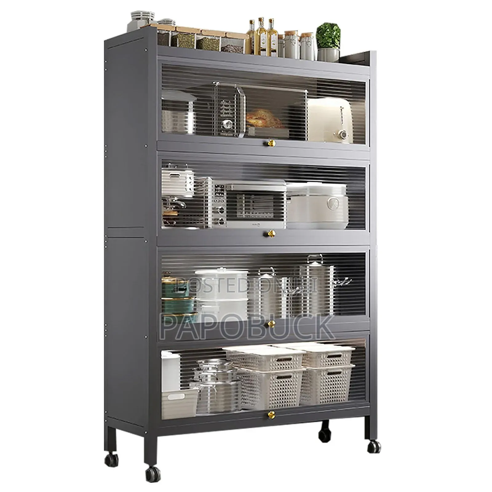 5 Tier Kitchen Drawer Cabinet
