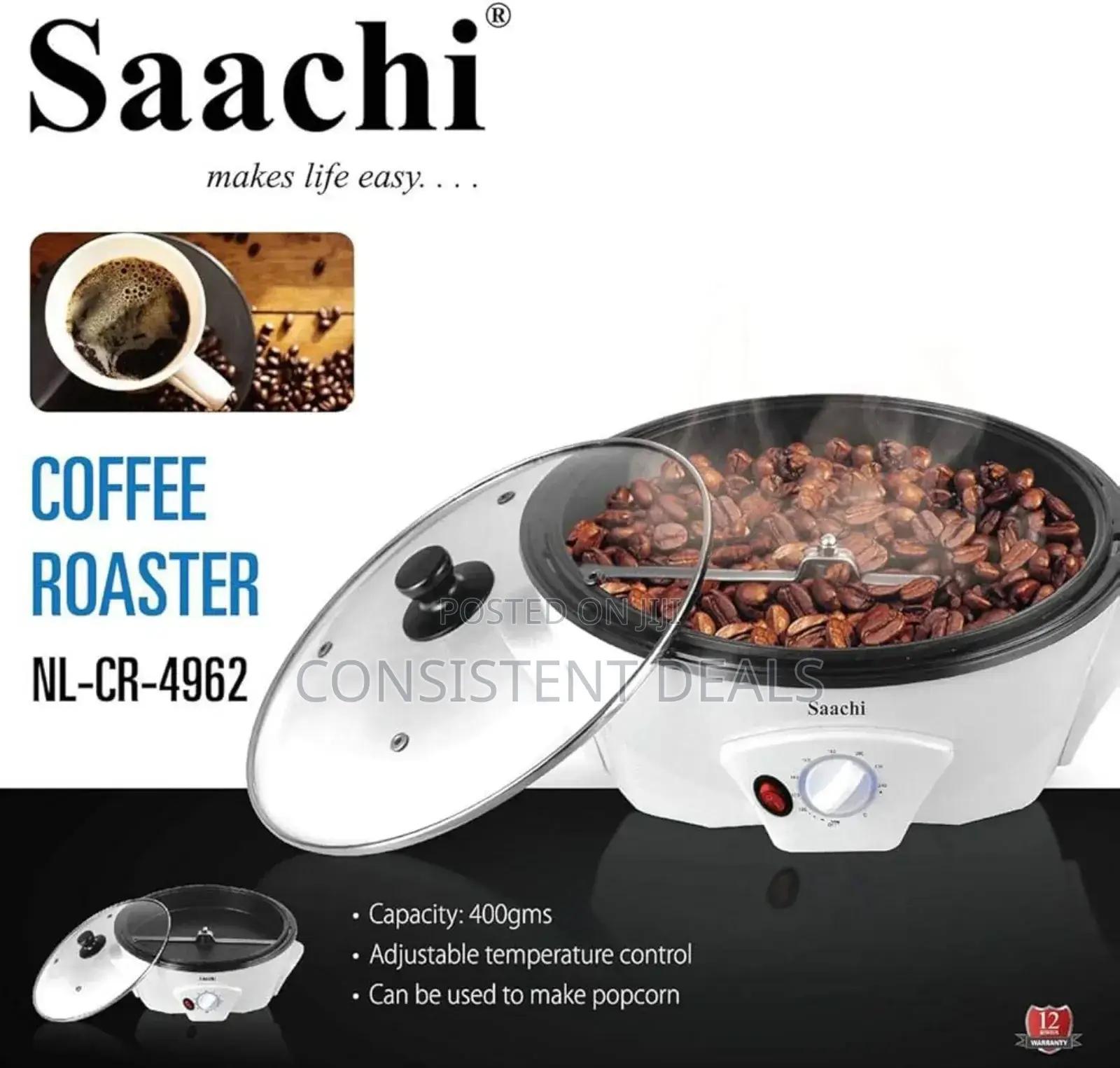 Saachi Roaster Machine