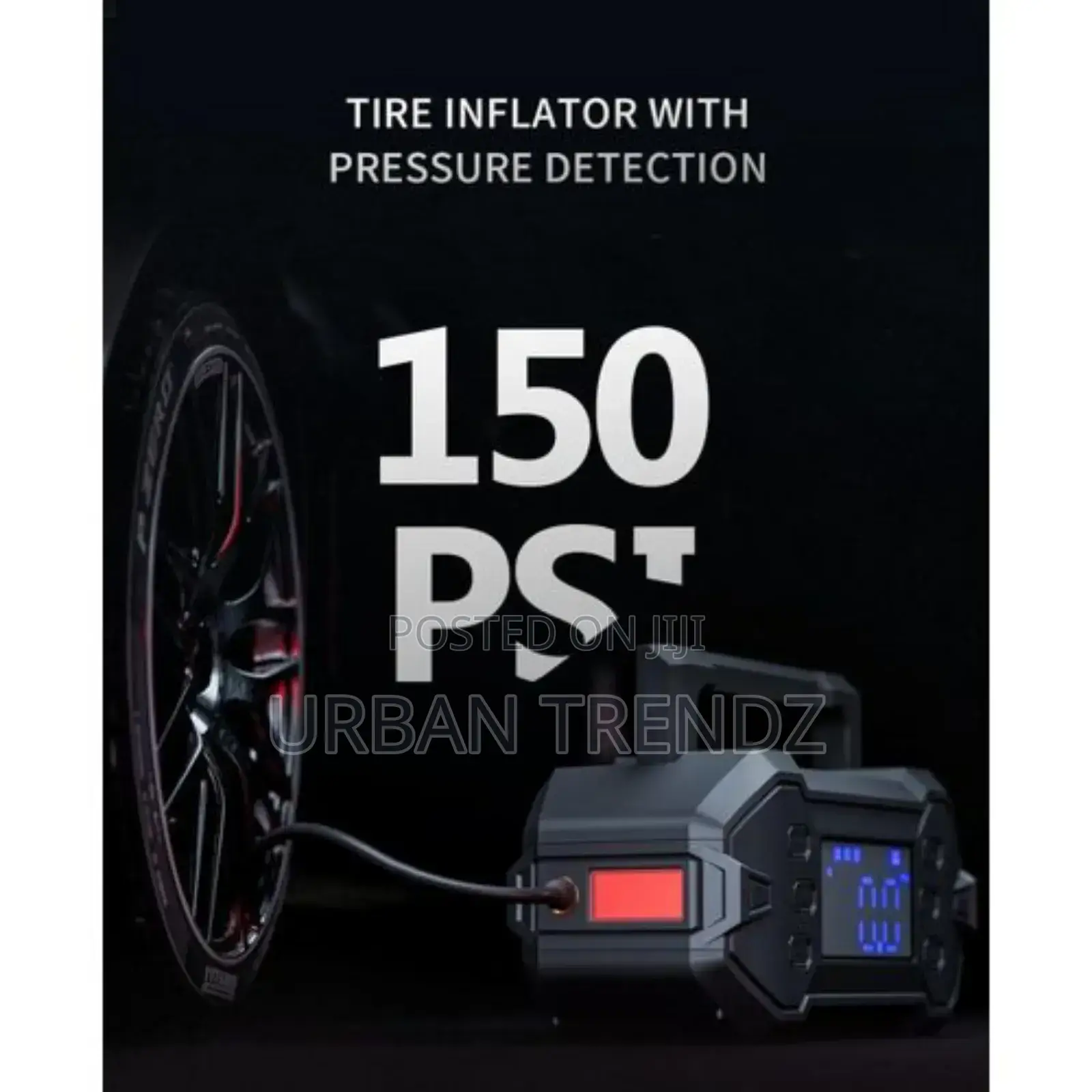 Portable Carjump Starter 3000awith Air Compressor12v Battery