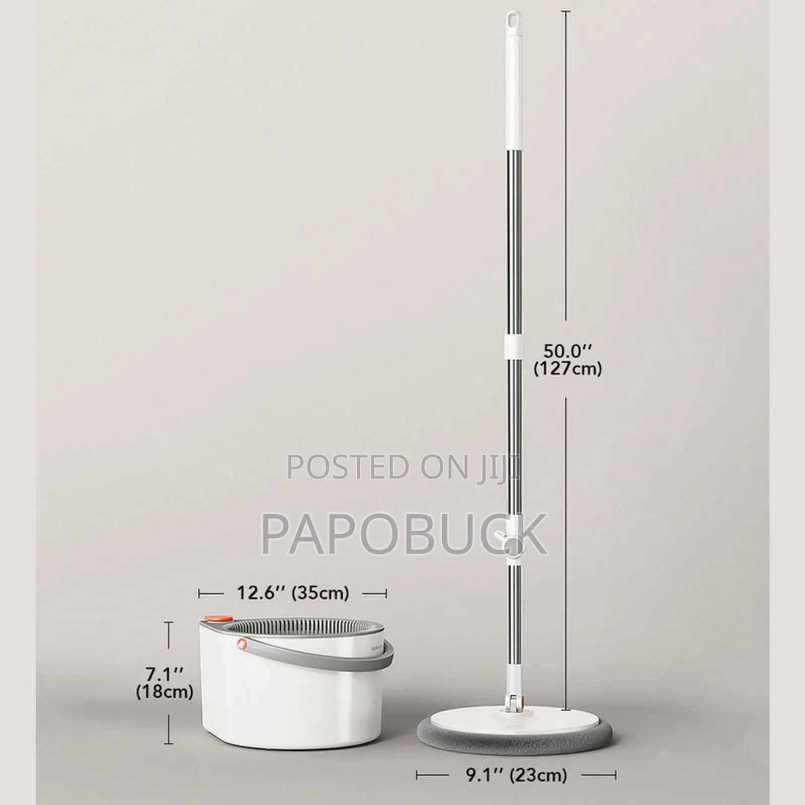 Floor Spin Mop With Bucket