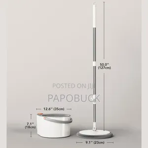Floor Spin Mop With Bucket
