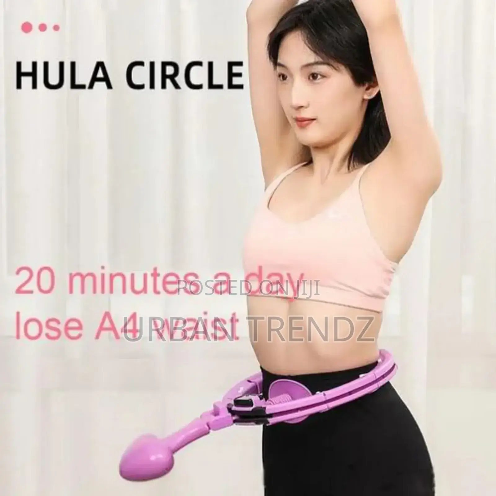 Smart Intelligent Weighted Hula Hoop Fitness Detachable