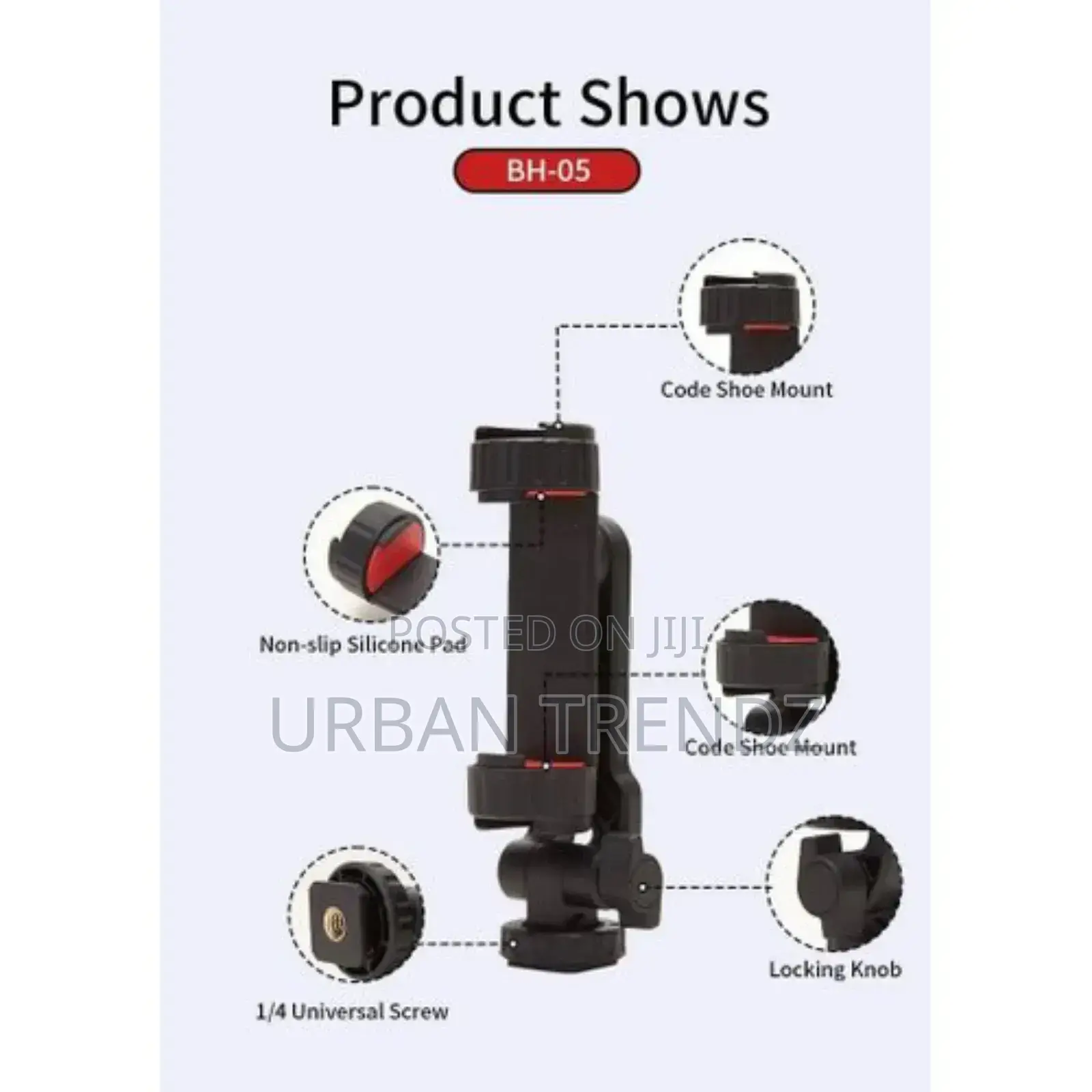 Jmary Phone Tripod Mount BH-05 Attachment Camera