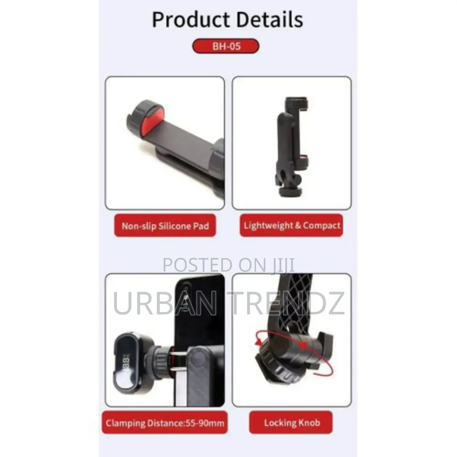 Jmary Phone Tripod Mount BH-05 Attachment Camera