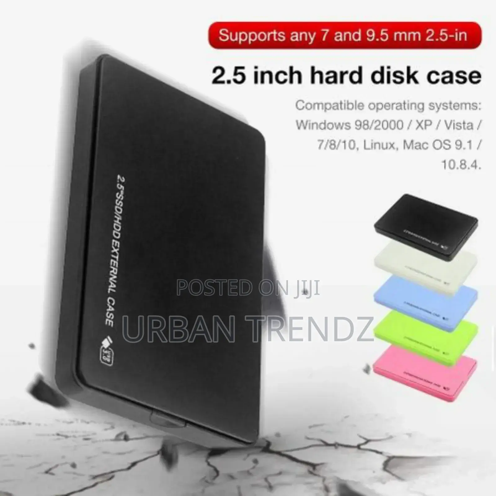 HDD Enclosure, 2.5 Inch SATA USB 3.0 HDD Hard Drive External