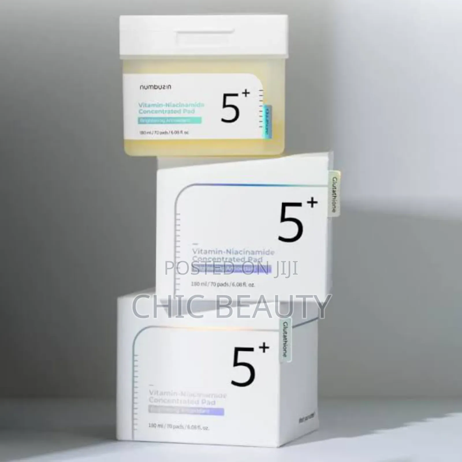 Numbuzin No.5 Vitamin Niacinamide Concentrated Angle Pads