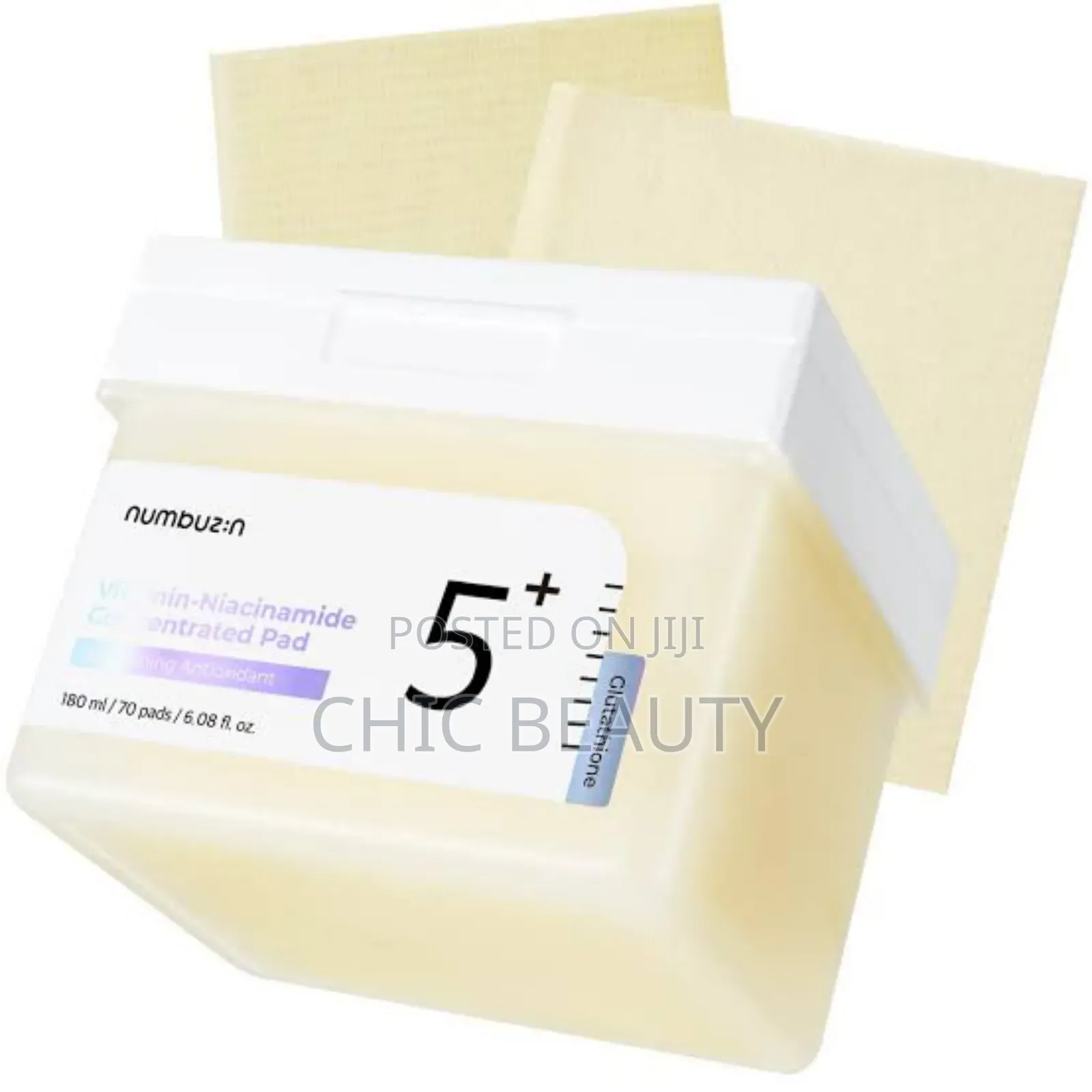 Numbuzin No.5 Vitamin Niacinamide Concentrated Angle Pads