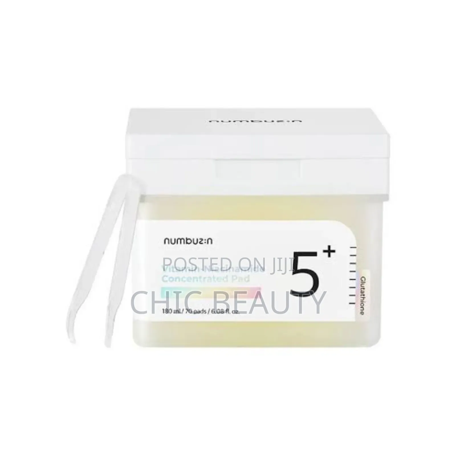 Numbuzin No.5 Vitamin Niacinamide Concentrated Angle Pads