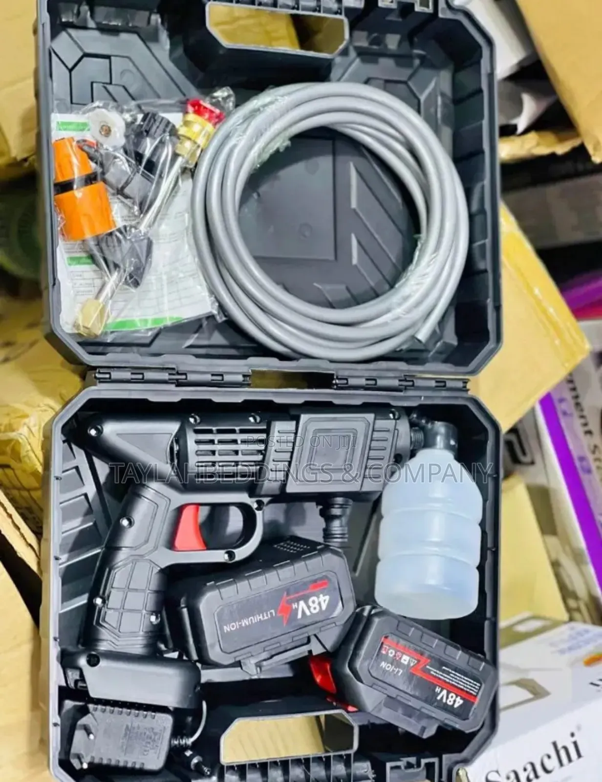Rechargeable Lithium Electric Water Gun, Car Wash Water Gun