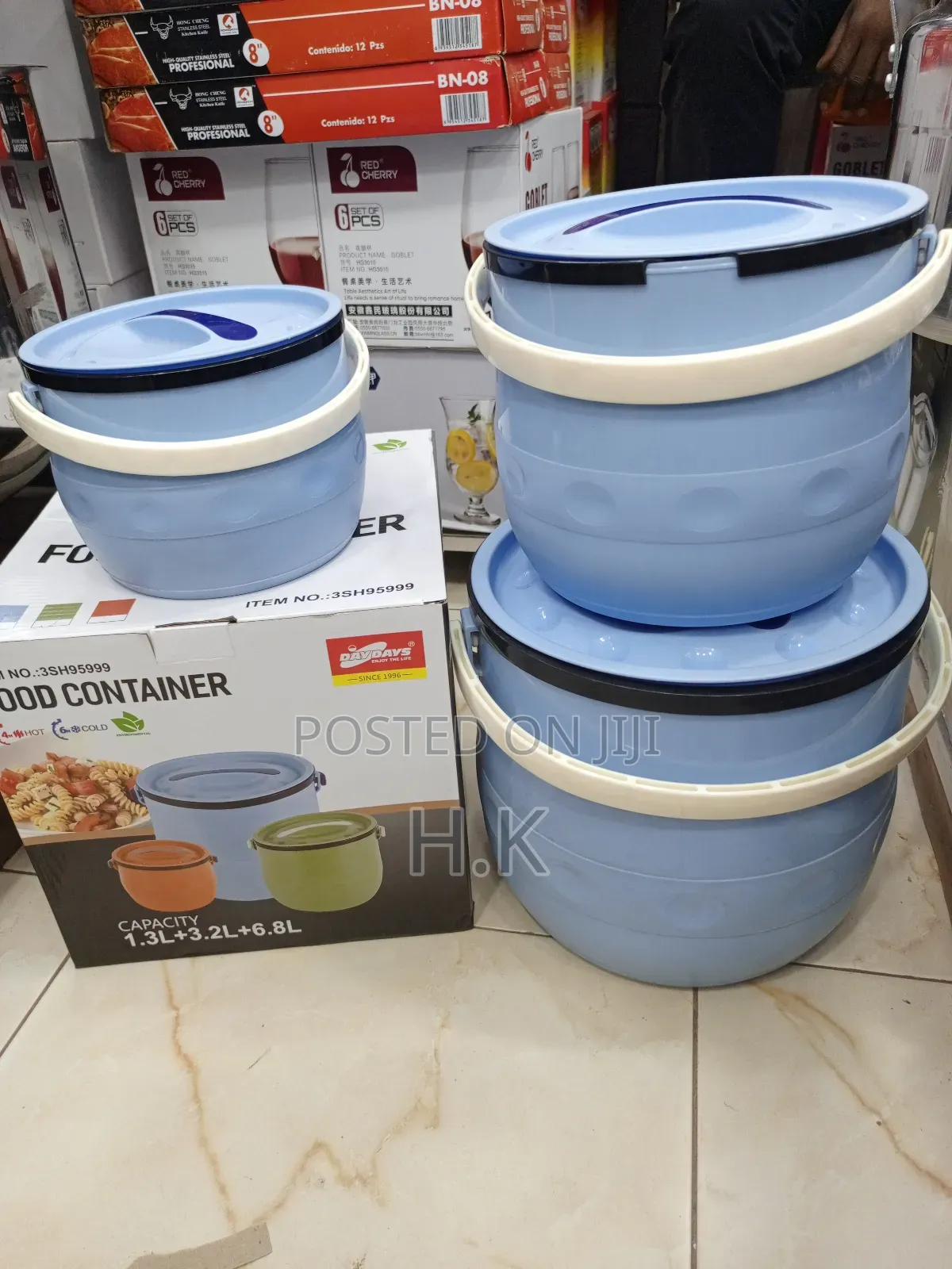 3pc Food Container Set