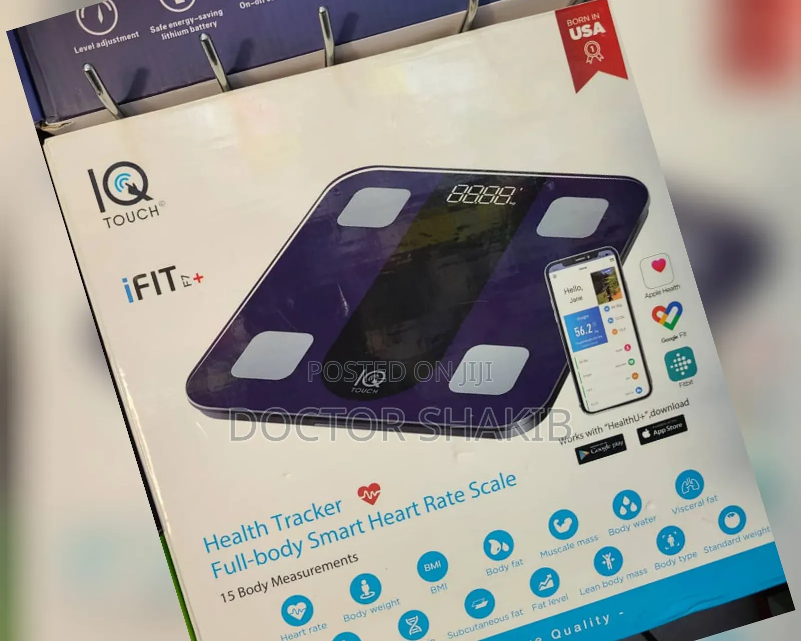 Full-Body Smart Heart Rate Scale