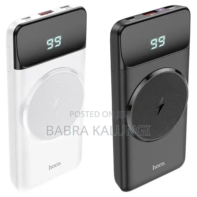 Hoco J76 Mobile Power Bank With Magnetic Wireless Charging