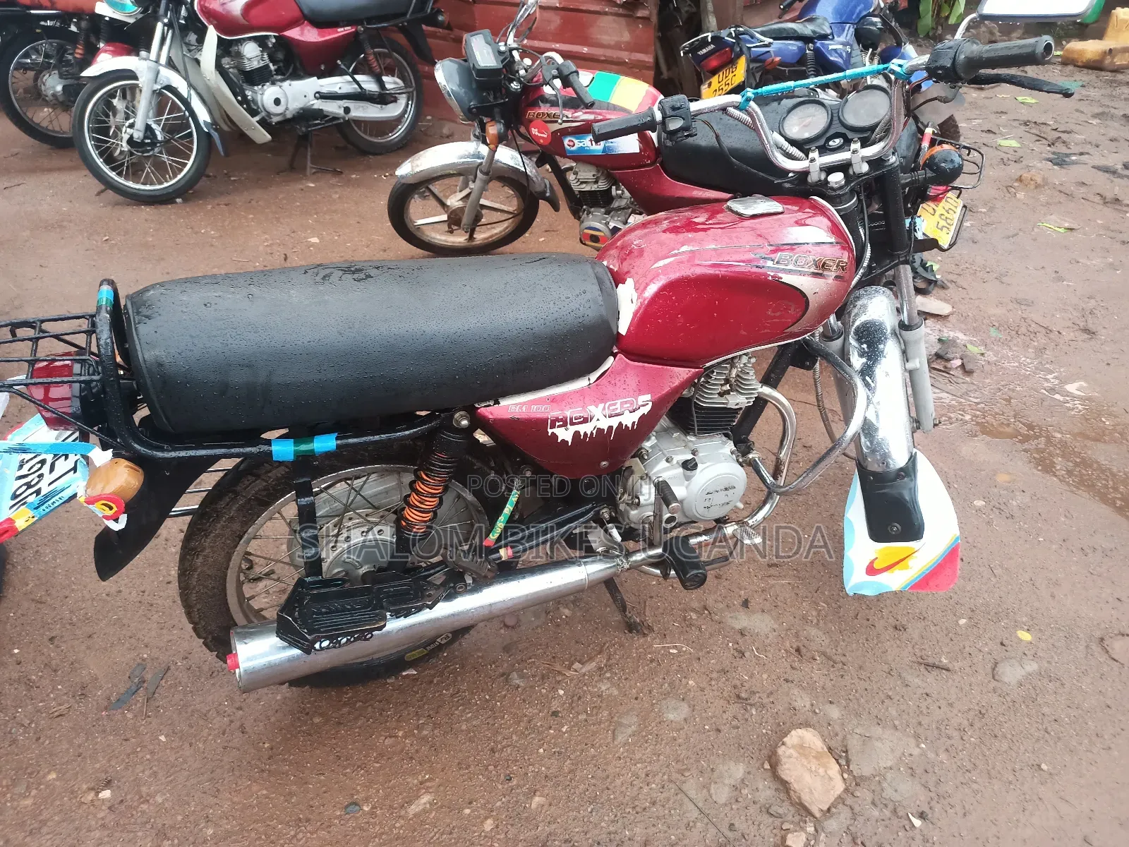 Bajaj Boxer 2019 Red