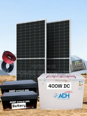 800w Solar System Full Kit With 400L DC/Solar Deep Freezer