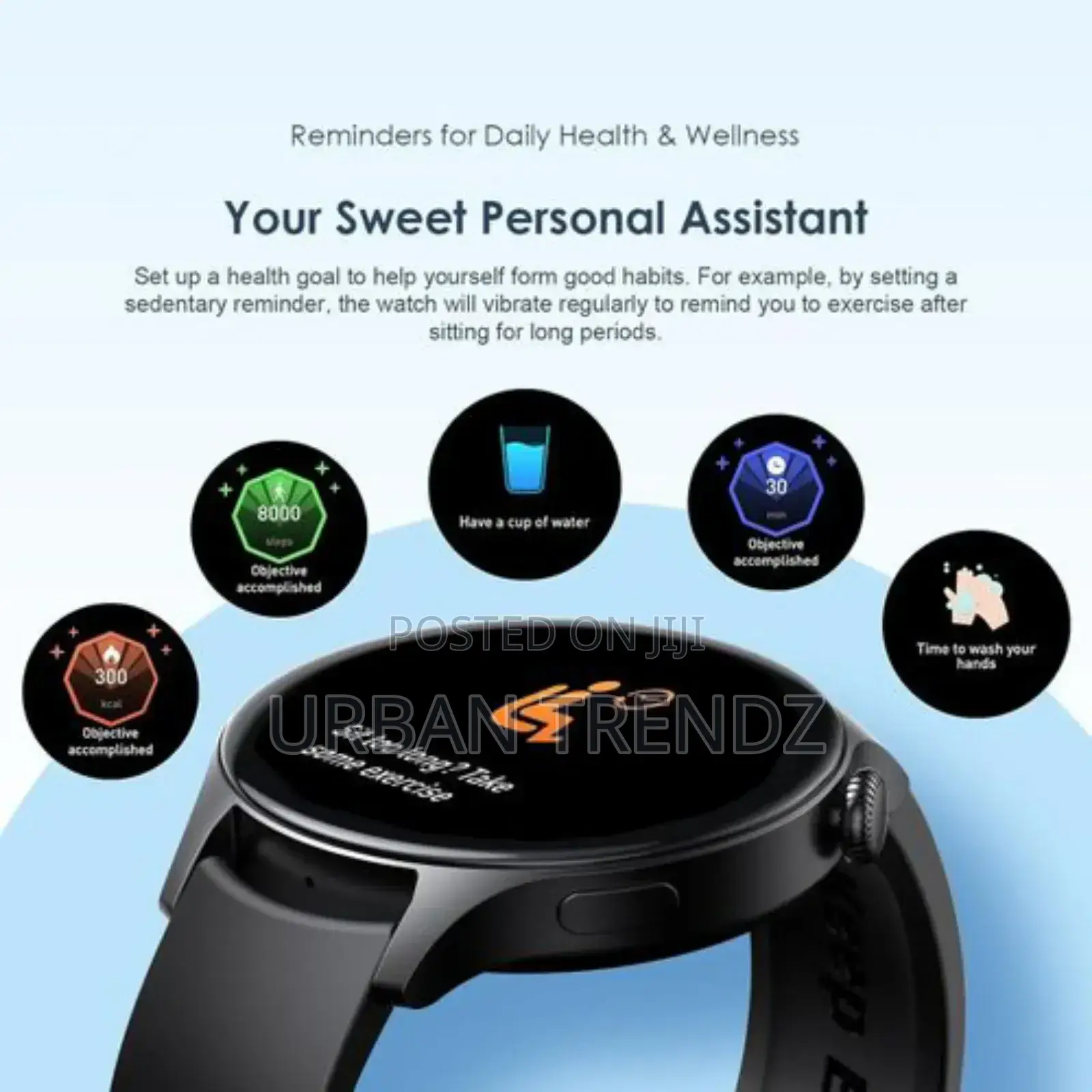 Oraimo Er- Osw42 Smart Watch 1.43" Amoled Ip68 Smart Watch