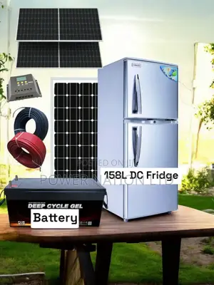 400w Solar Full Kit 158 Liters Solar Fridge