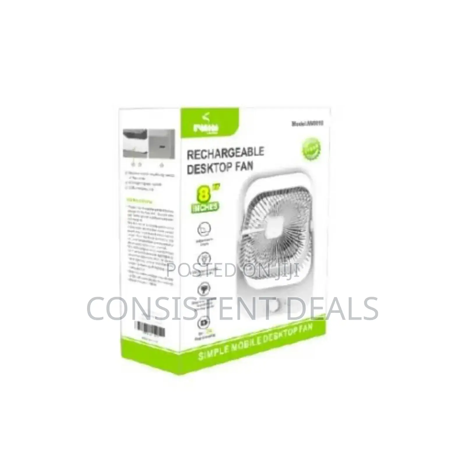 Geegeepas Rechargeable Fan