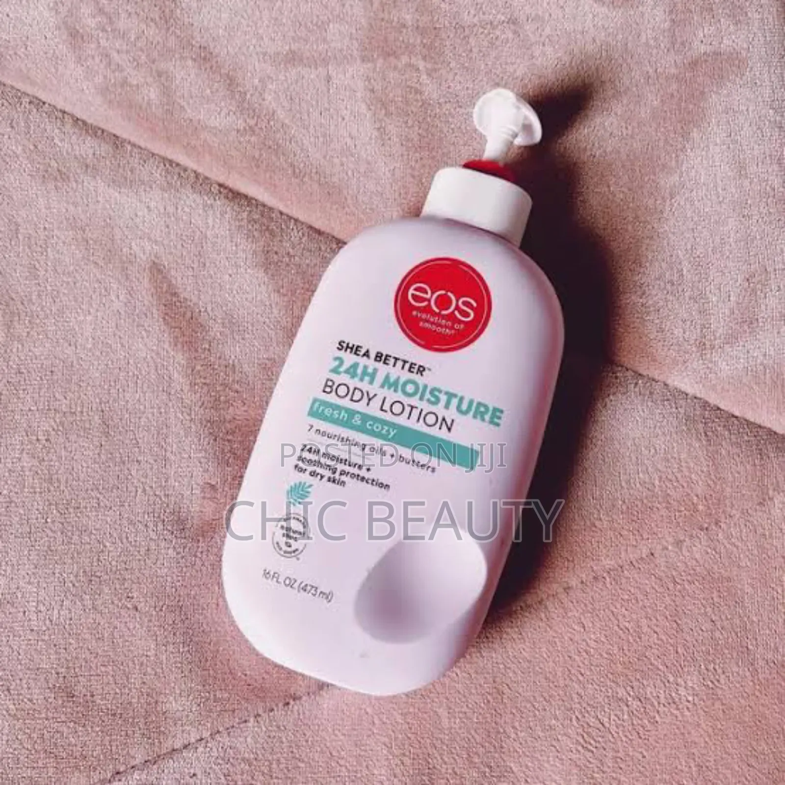 Eos Shea Butter Fresh + Cozy 24h Moisture Body Lotion 473ml