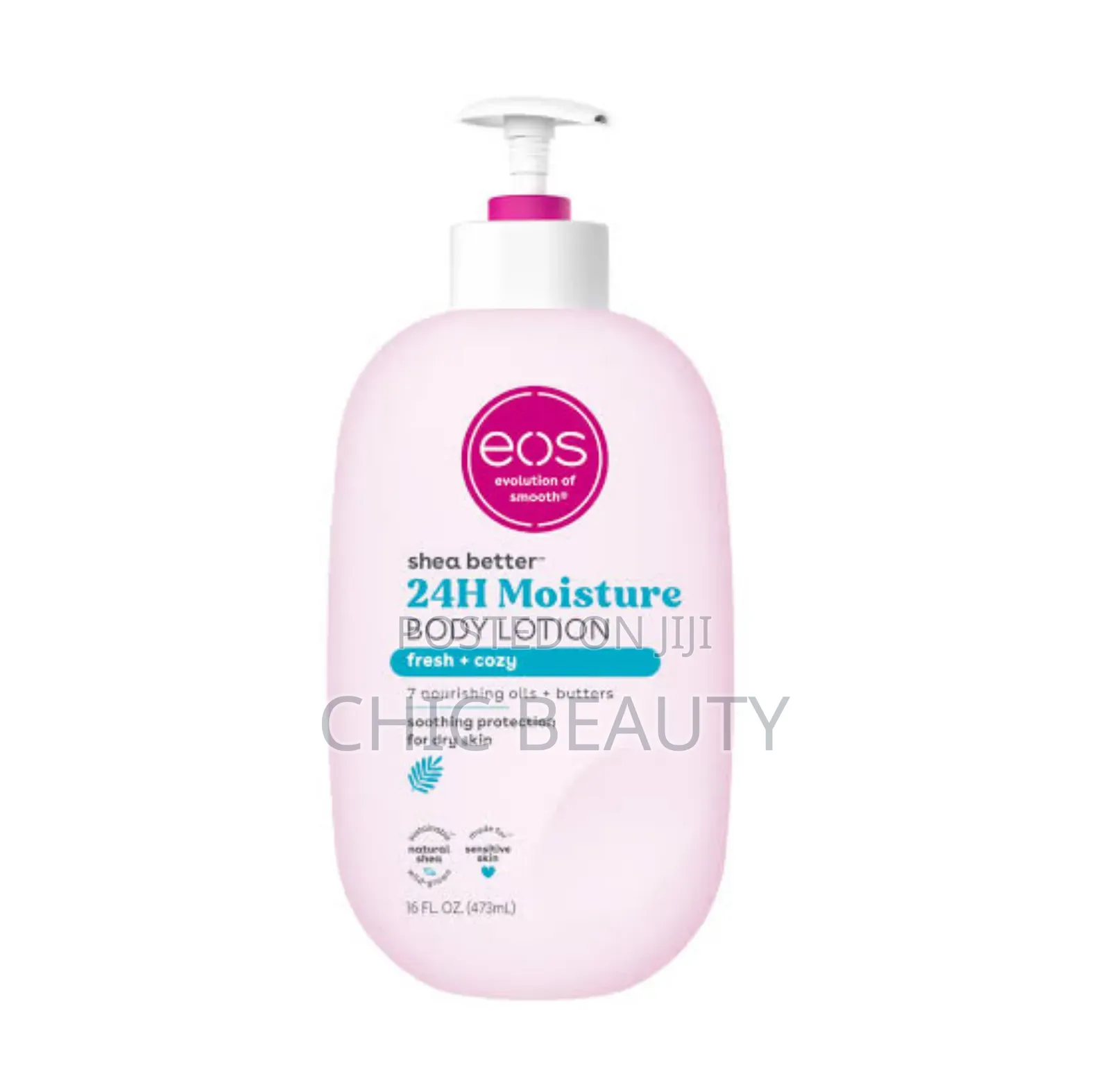 Eos Shea Butter Fresh + Cozy 24h Moisture Body Lotion 473ml