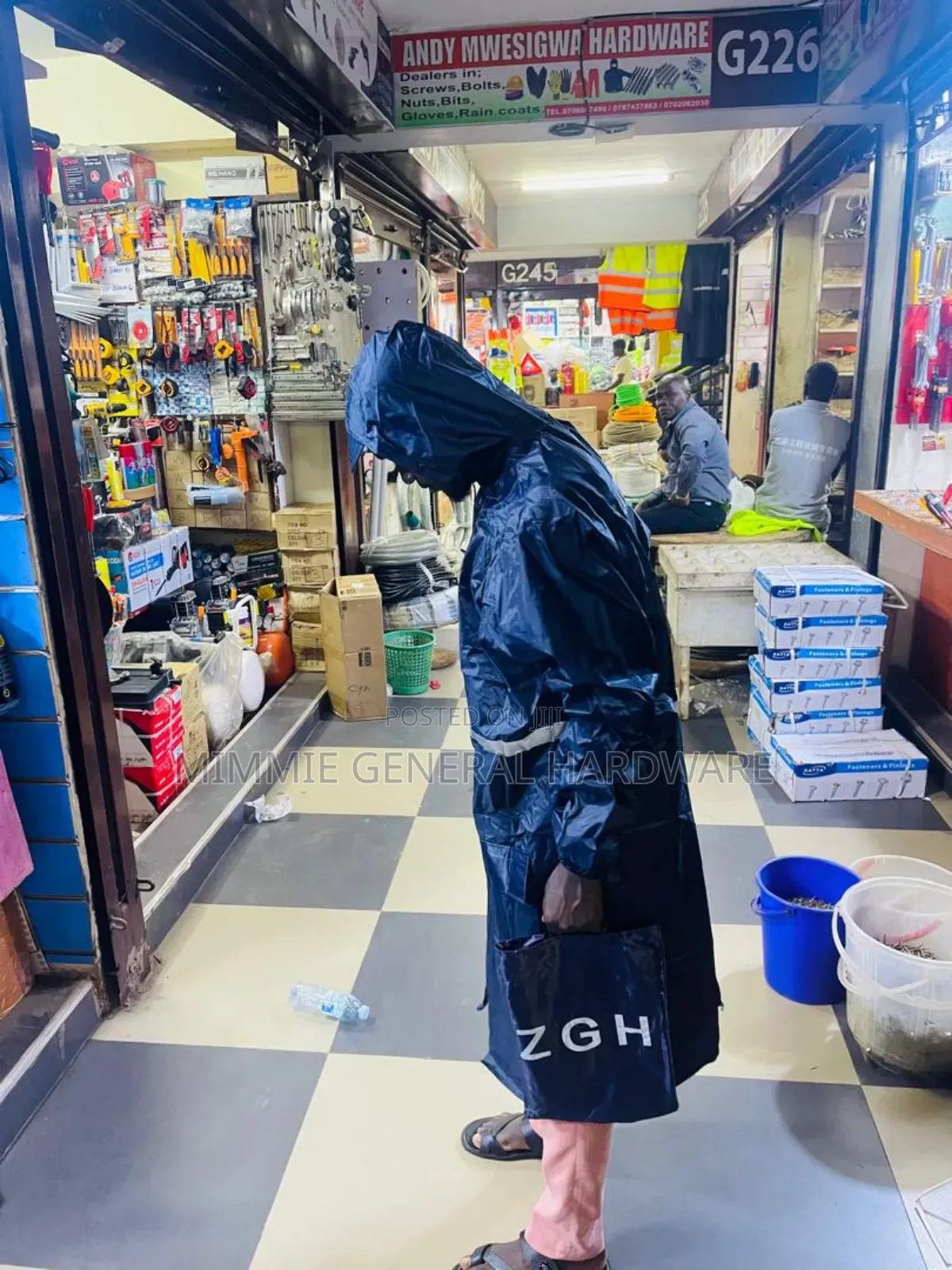 Rain Jacket Heavy Duty