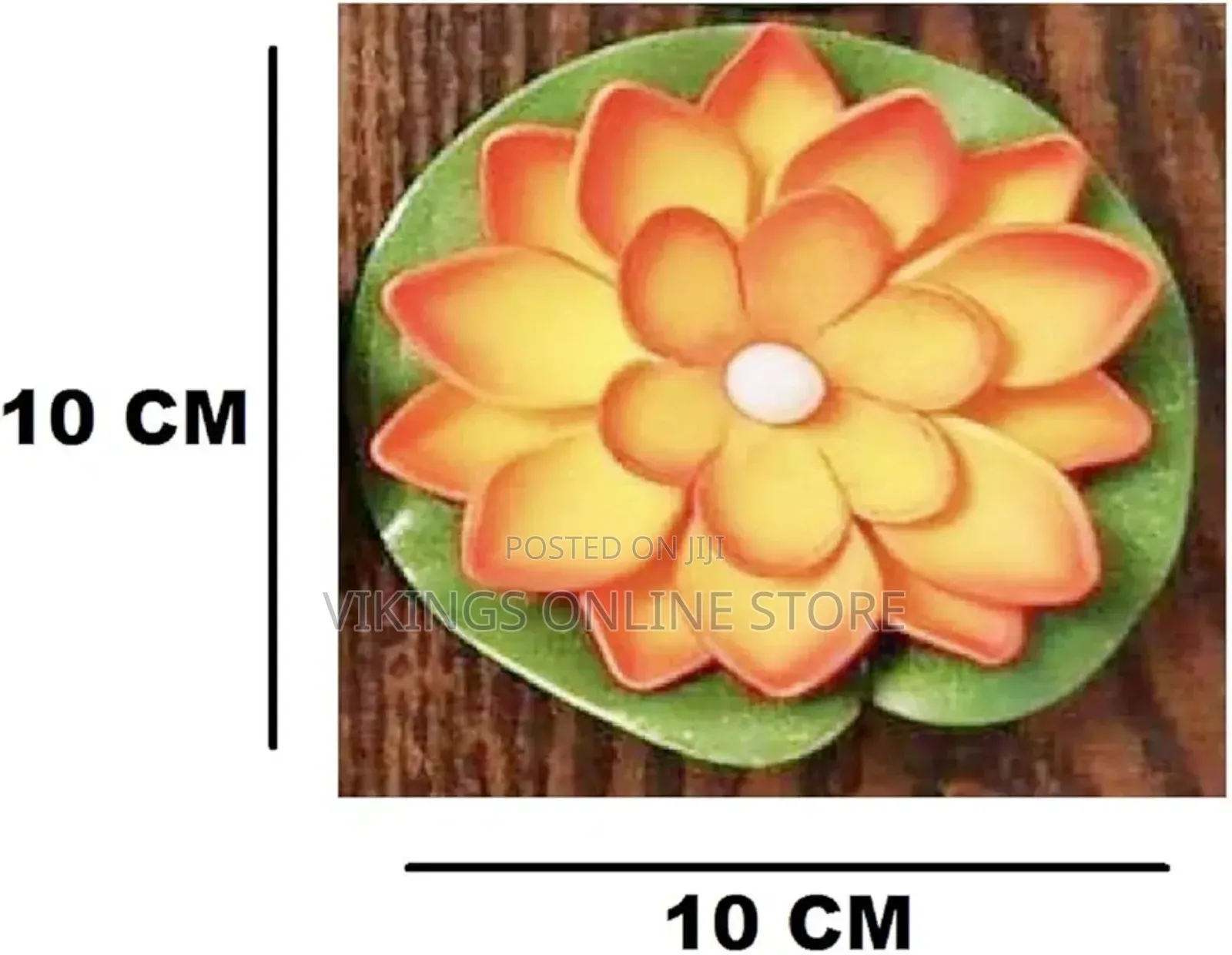 6pcs Lotus Plastic Water Floating Candles
