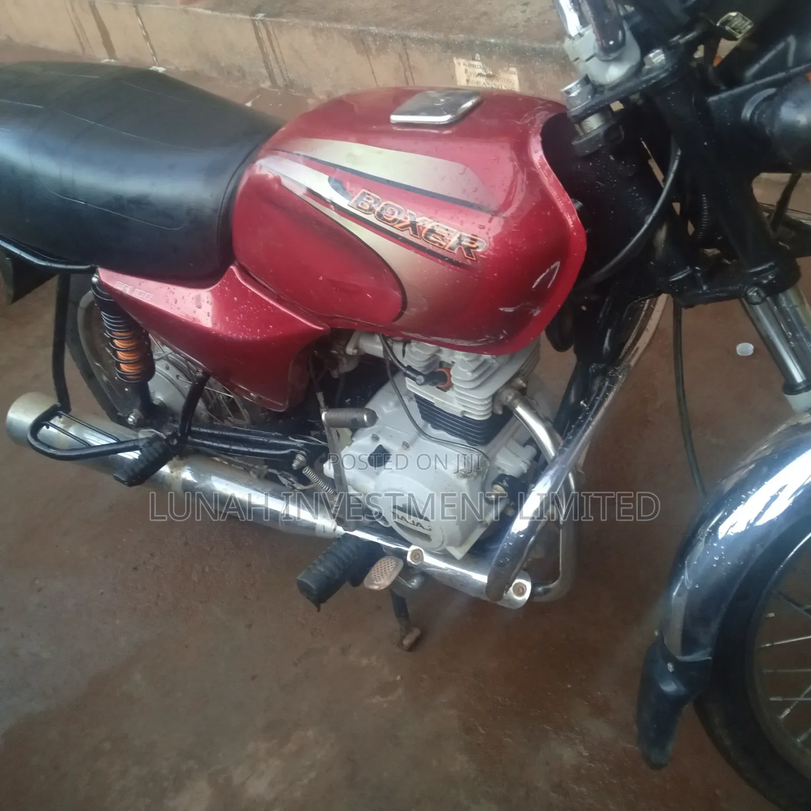 Bajaj Boxer BM100ES 2024 Red