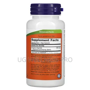 NOW Foods, Cascara Sagrada, 450 Mg, 100 Veg Capsules