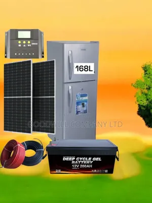 Photo - 400w Solar Kit 168 Liters Solar Fridge TENNA