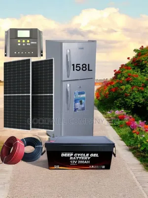 158 Liters Solar Fridge 400w Solar System Full Kit TENNA