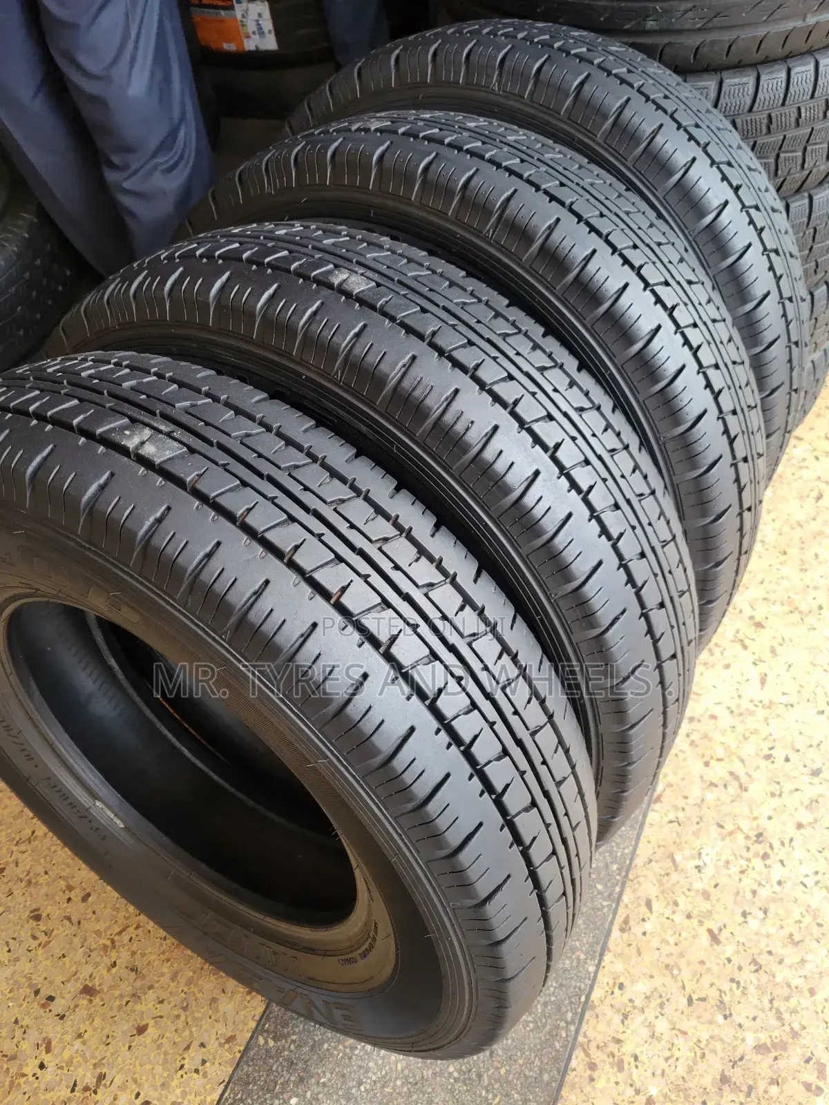 195 80 R15 Used Dunlop the Master of Al Types So Nice Tires