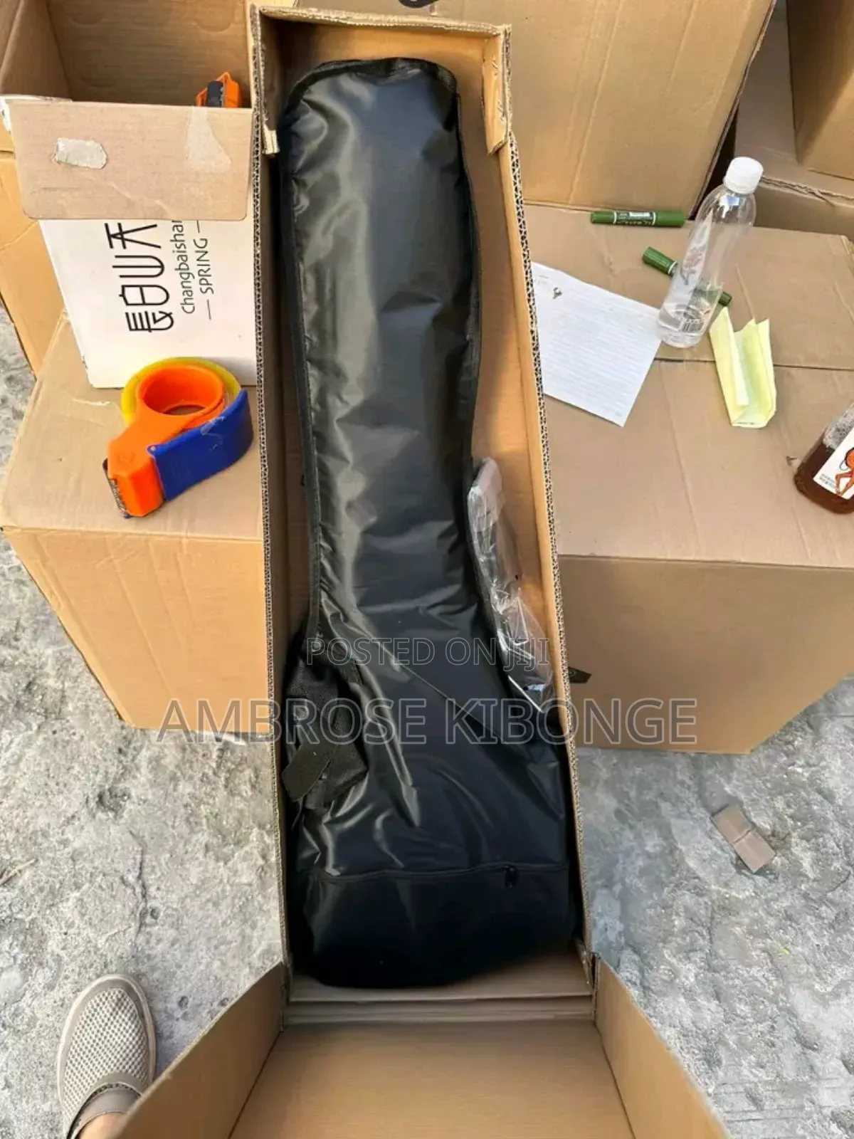 INFINITY Nylon Guitar Support Bag Single Layer Box Gitar Bag