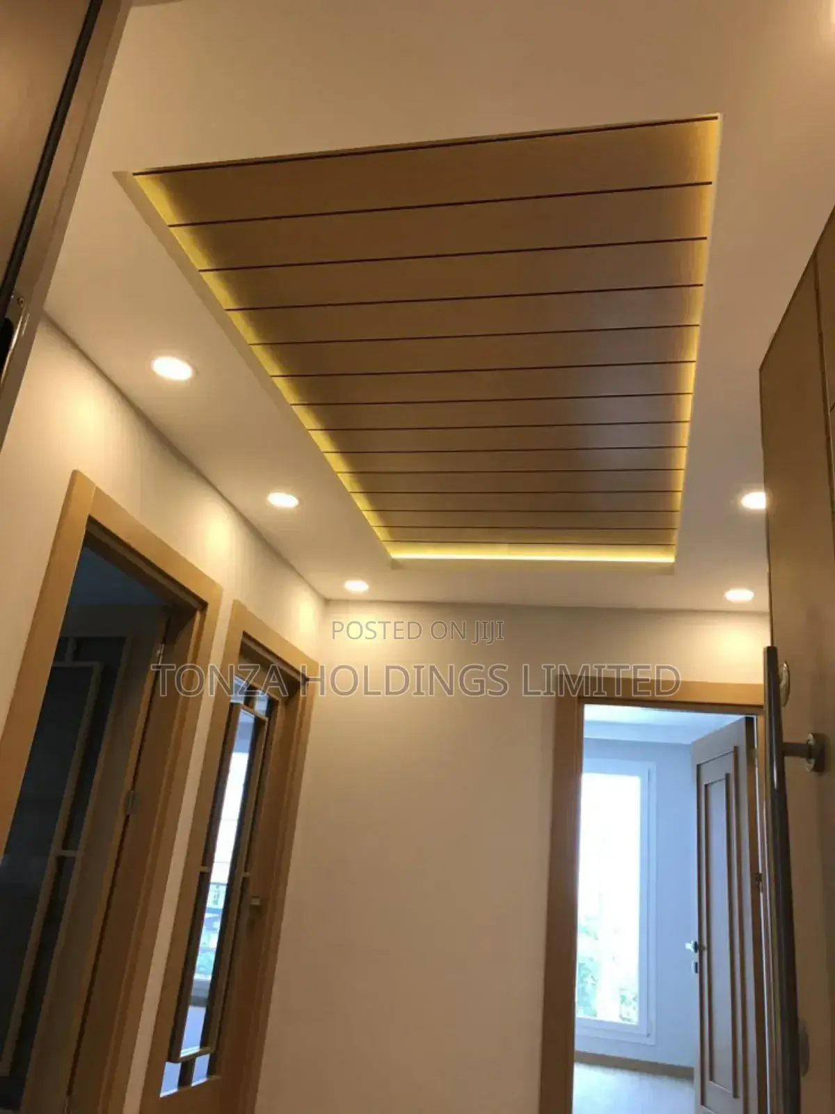 PVC Ceiling ( Wooden) Design and Gypsum Ceilings