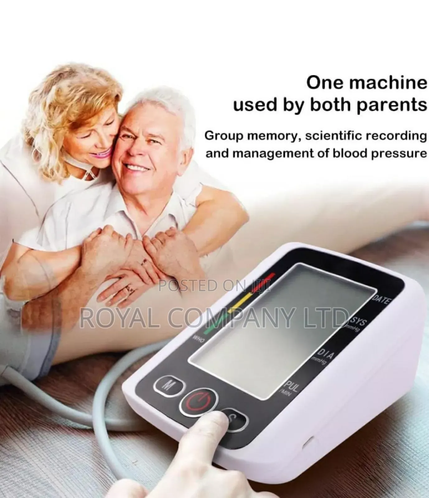 Blood Pressure Monitor for Home Use