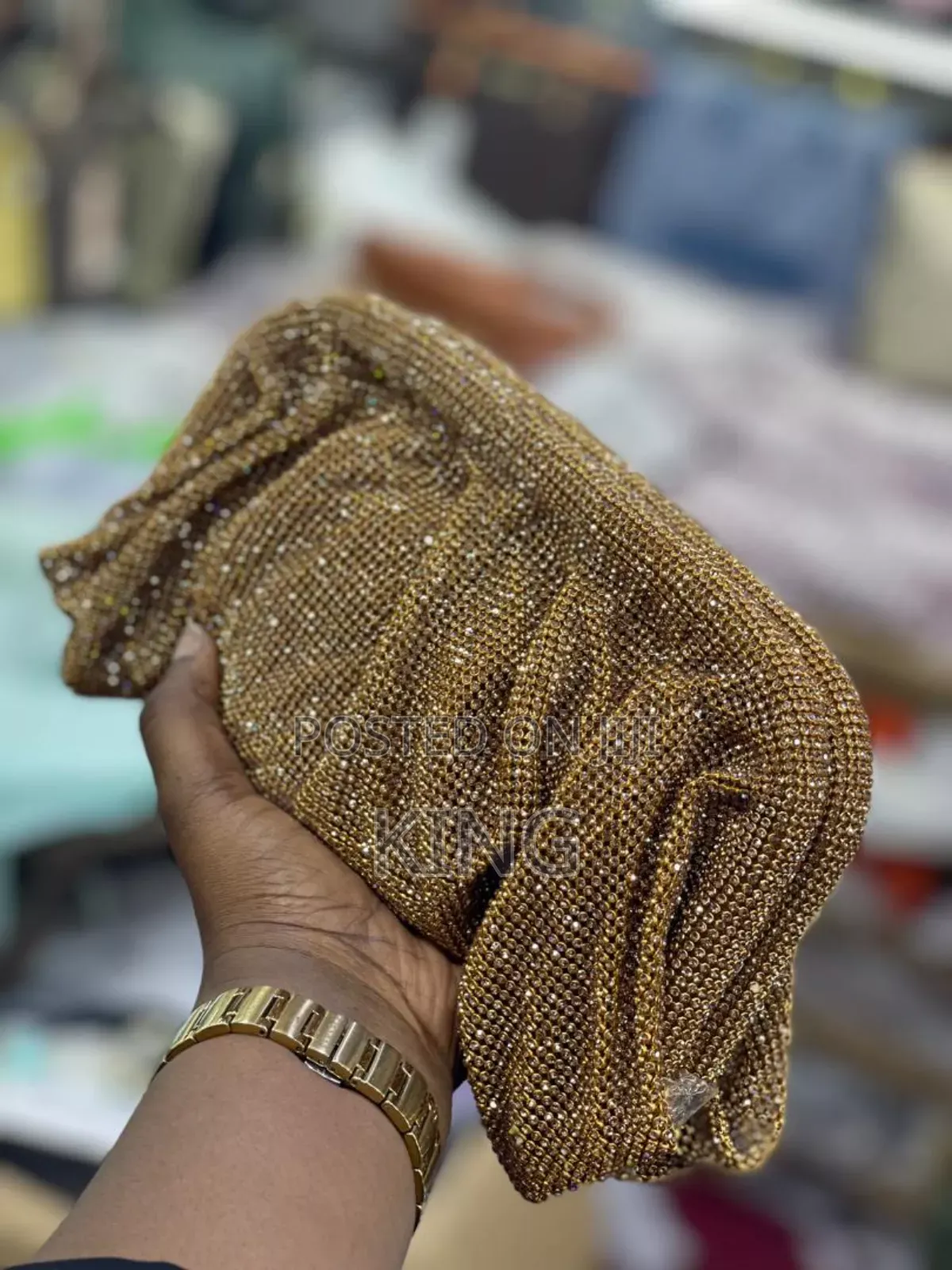 Warmly Luxe Clutch Bag