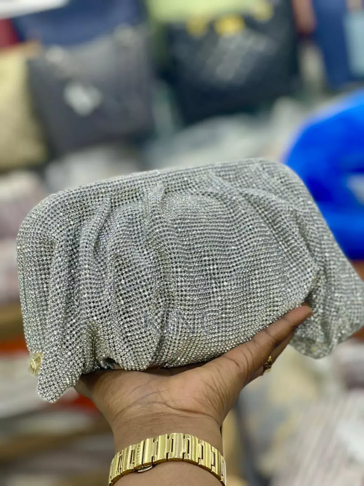 Formal Luxe Clutch Bag