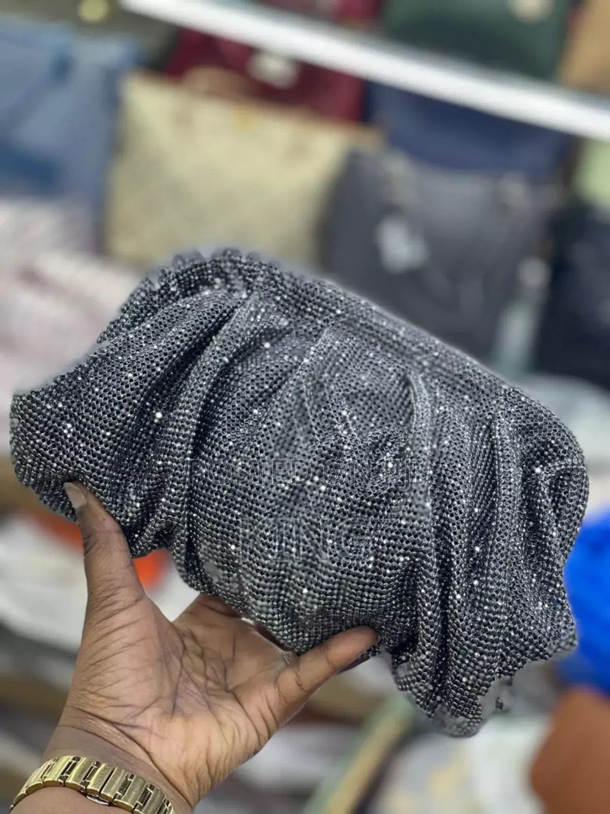 Modest Luxe Clutch Bag