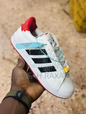 Original White/Red Adidas Grand Court X LEGO Tennis Sneakers