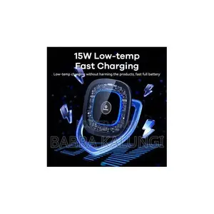 Transparent Wireless Charger Stand PW305- Multicolor