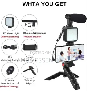 Multi- Scene Live Outdoor Vlog Video Making Kit