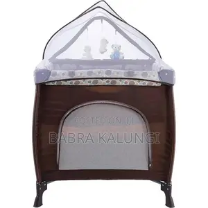 Portable Foldable 4 in 1 Toddler Iron Playpen Travel