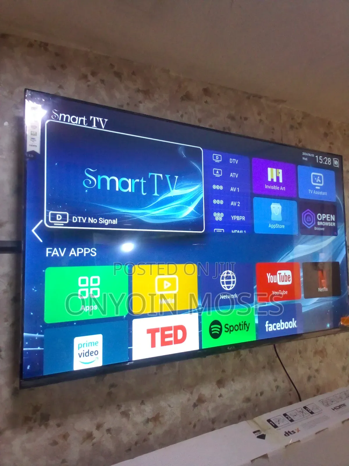 60 Inches Lg Smart Android Tv With Inbuilt Decoder