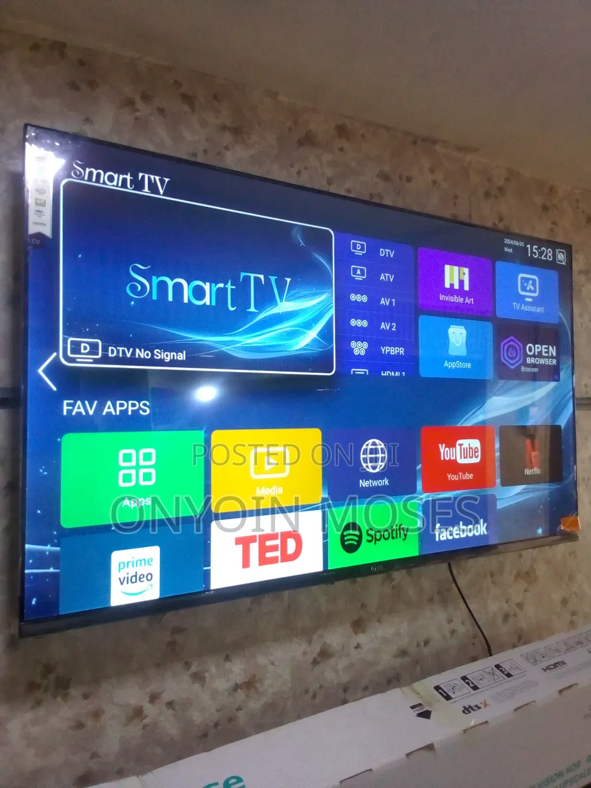 60 Inches Lg Smart Android Tv With Inbuilt Decoder