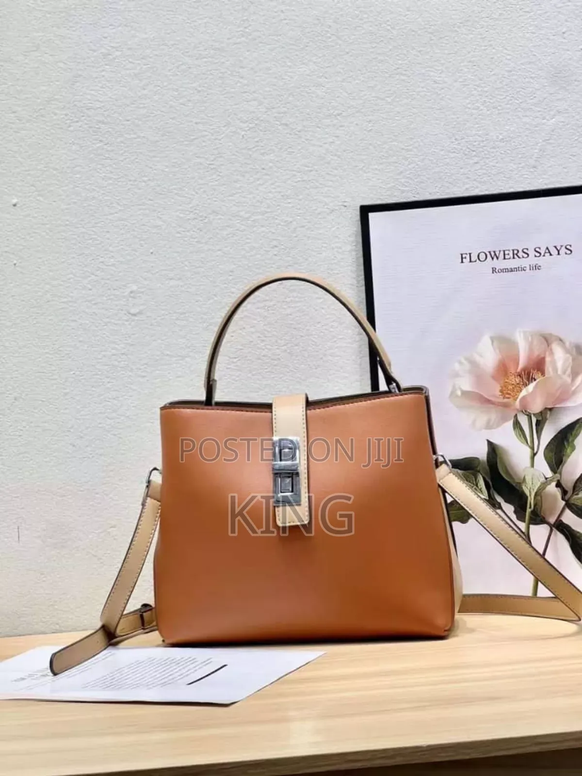 Peach French Grade Handbag